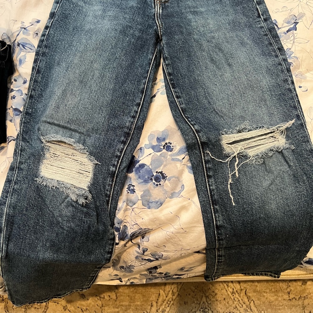 J Brand High Rise & Distressed Denim